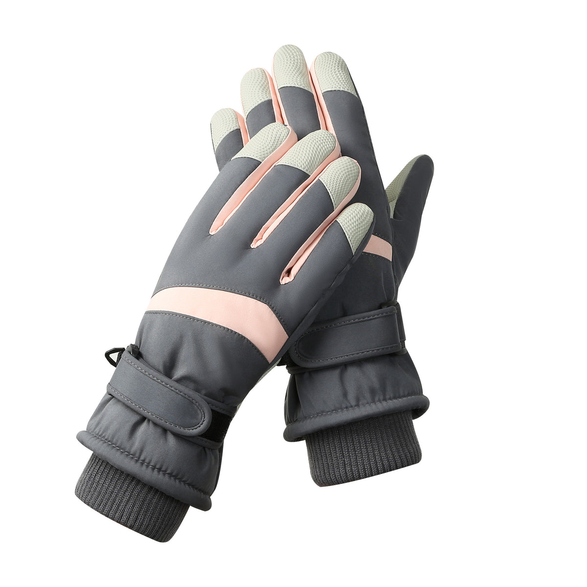 Winter New Ski Gloves Men Men Outdoor Cycling Touchscreen Warm Fleece Padded Gloves Waterproof Non-slip