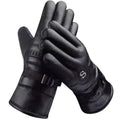 Cold-resistant -40° motorcycle trolley velvet thickened warm windproof anti-slip outdoor cycling gloves