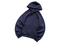 AMI Paris Red Heart Hoodie Navy