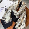 - 26S SCARF 140 IN CASHMERE AND SILK 309374