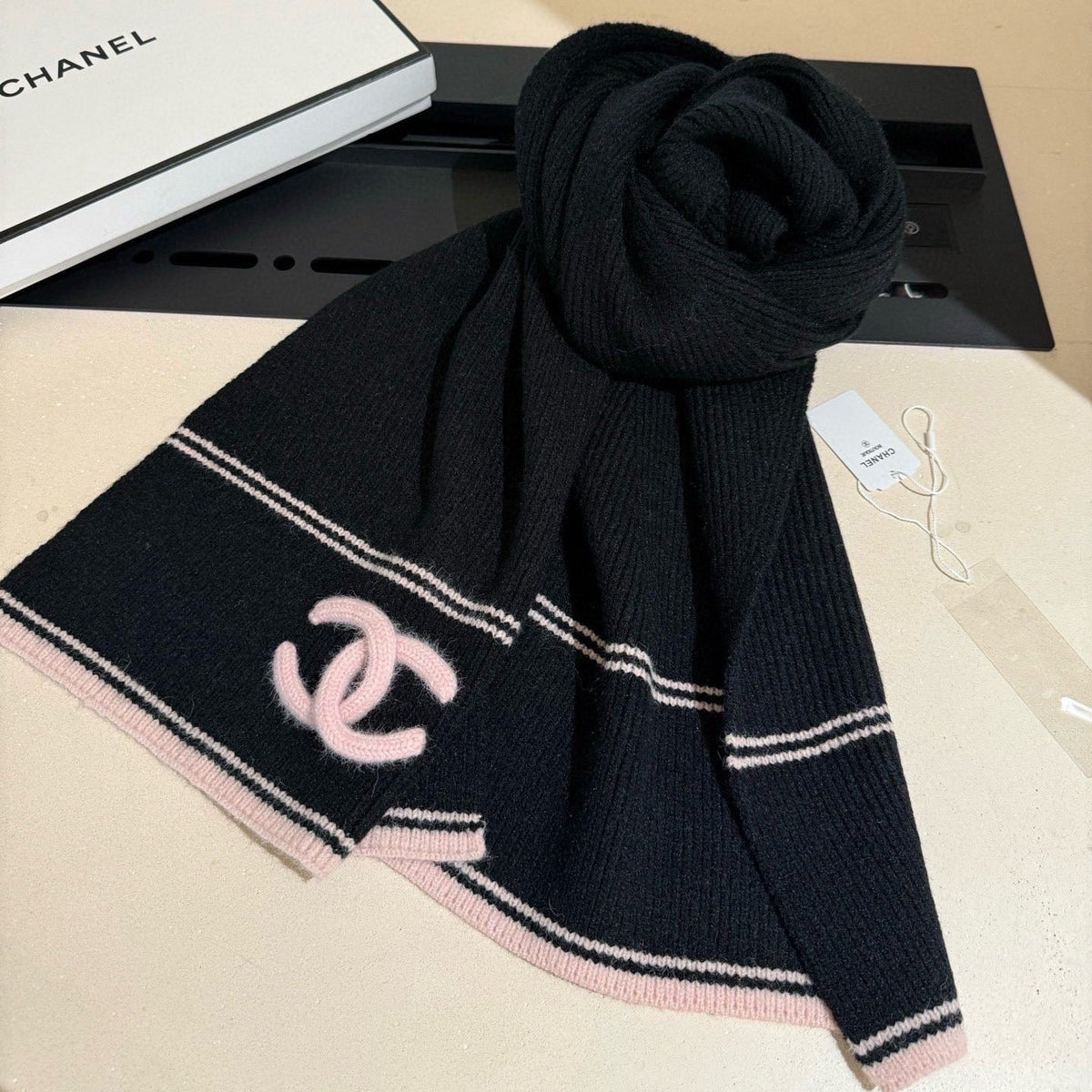 - 26S SCARF 190 IN KNITTED CASHMERE 309393